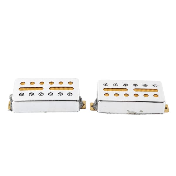 2 set elektriska gitarr pickup singel spole klart ljud 6 hål pickup instrument tillbehör för utbyte