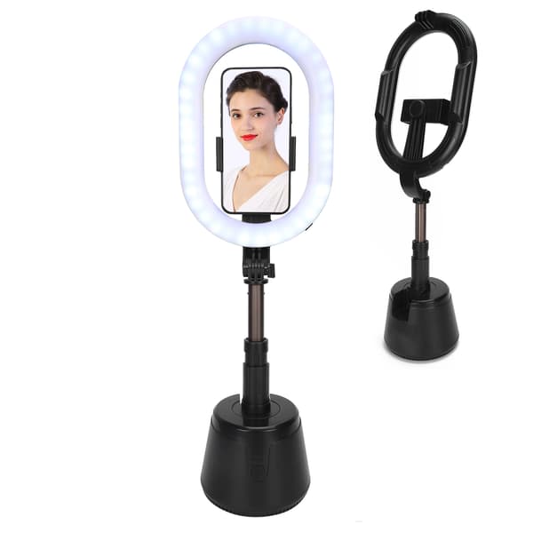 Live Streaming Fyldlys Desktop 360 Grader Justerbar LED Selfie Fotografering Lys