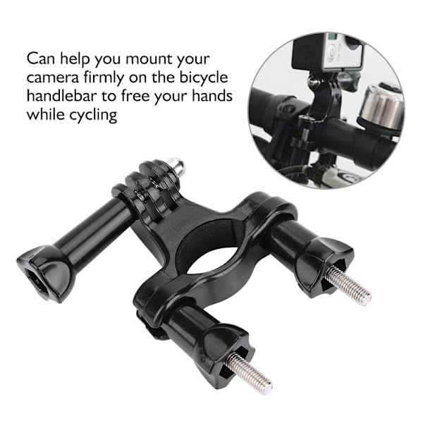 Cykelstyre Action Kamera Hållare Fäste Cykelgrepp Mount för Gopro SJCAM