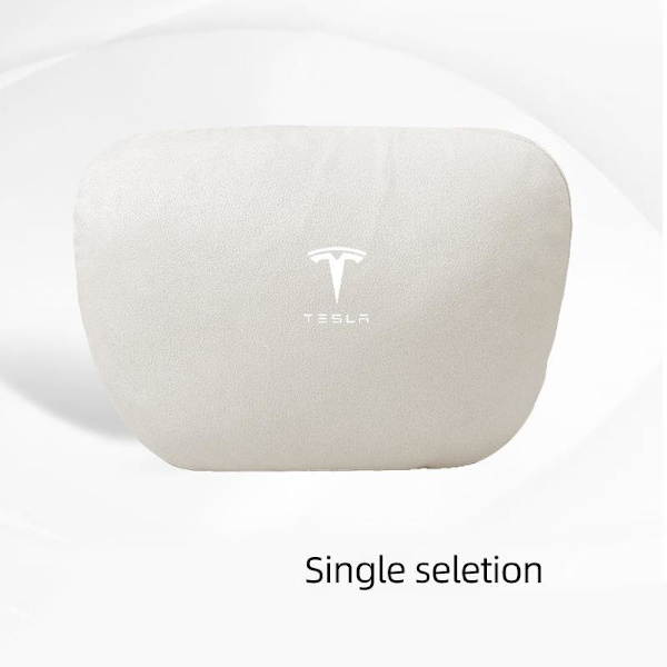 Passer til Tesla MODEL3/MODELY/MODELX nakkestøtte lændestøtte - Tesla [off white] nakkestøtte/1