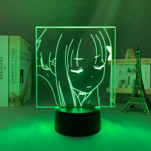 WJ Anime Re Zero Från En Annan Värld Till Barnens Födelsedagspresent Re Zero 3D Optisk Illusion Nattljus PXJD