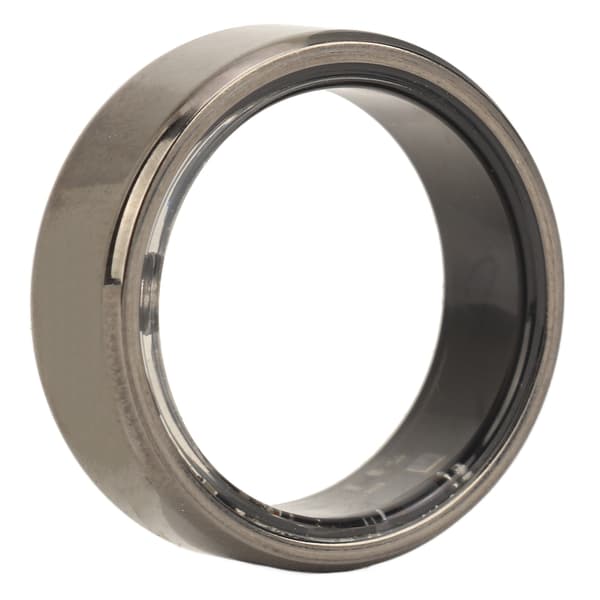 Smart Ring Helse Tracker Skrittelling Søvnkvalitetsovervåking IP68 Vanntett Helsesring Med Ladeetui for Android for IOS Svart Størrelse 8