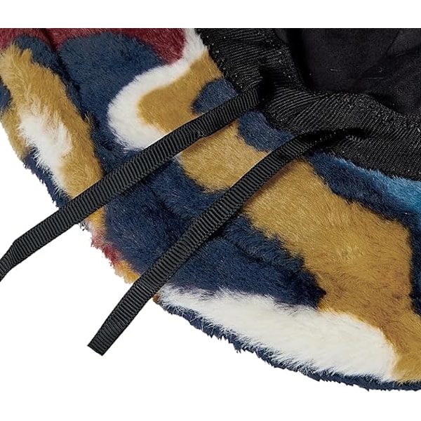 Fuzzy Bucket Hat för Kvinnor Fluffig Bucket Hat Varm Pälshatt för Kvinnor Vinterhattar för Kvinnor Färgglada