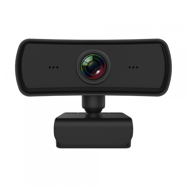 4K HD-webbkamera med inbyggd mikrofon, bredbilds- USB HD-webbkamera, strömmande datorwebbkamera för livesändning/videokonferenser (svart)