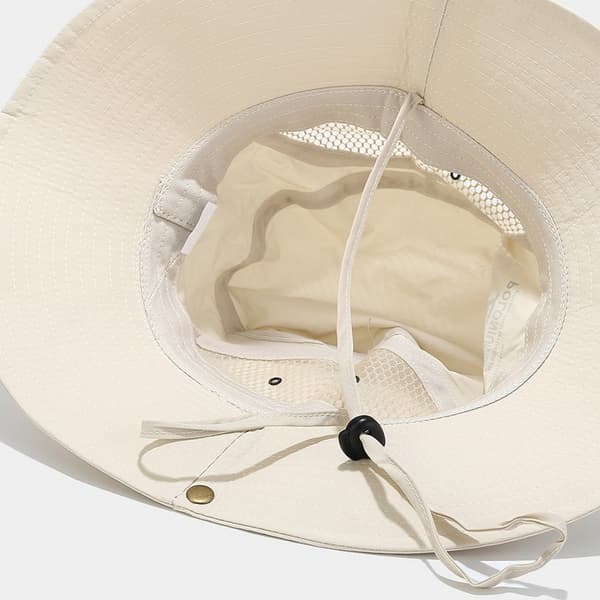 AVEKI UPF 50 Boonie Solhat – Solbeskyttelse, Fiskehat, Jagthat, Sort