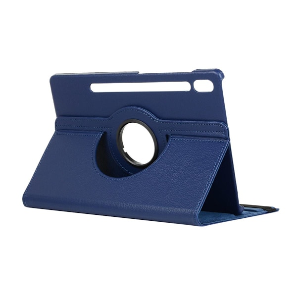 360 Graders Swivelfodral för Samsung Galaxy Tab S7 11 Tum 2020 Modeller Sm-T870/T875, Premium PU-Läder Swivelskydd Folio Stativ