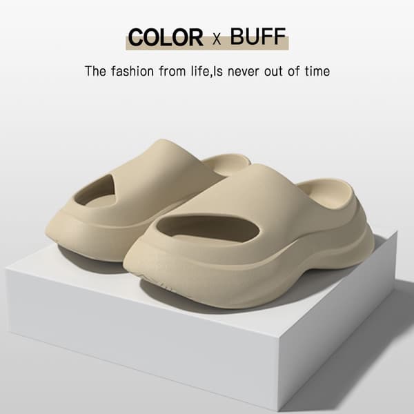 Unisex trädgårdsträskor Sandaler Tofflor-Buff(40/41 EU-storlek）