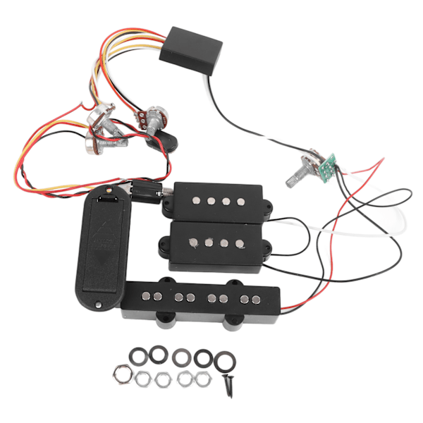 Elektrisk bas pickup fremragende lydoutput forforstærker ledningsføring kredsløb guitar bas pickup