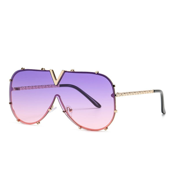 Mote Kattøye Solbriller Dame Vintage Retro Cateye Plast Ramme