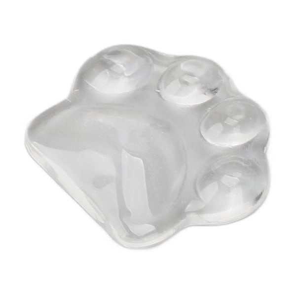 50 stk. Neglekunst Farvevisning Kort Transparent Glas Tegneserie Kattepote Formet Neglelak Farve Kort