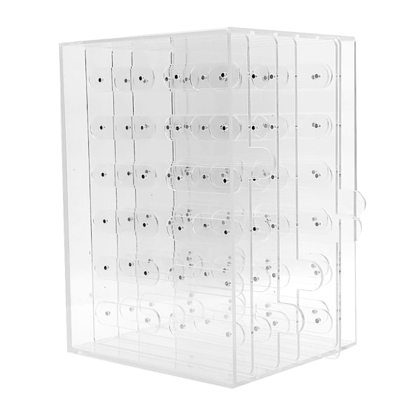 Akryl nagelkonst displayställ magnetisk adsorption nagelspets gelpolering displaybräda hållare