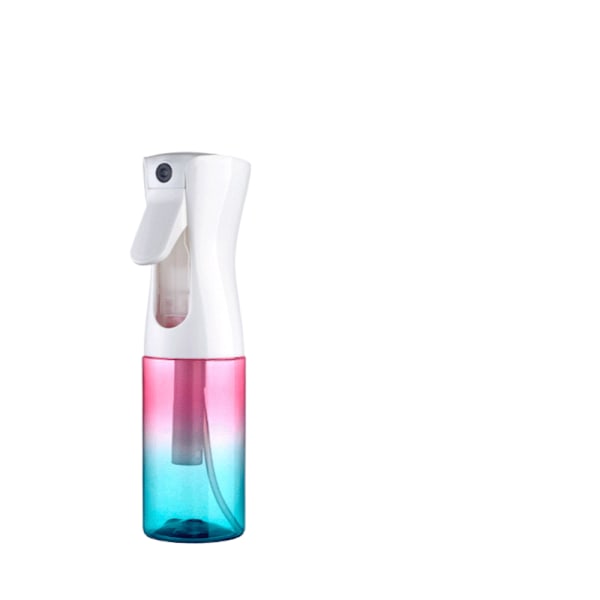 Hårsprayflaska, 200 ml kontinuerlig vattendimma sprayflaska tom fin dimma frisörsalong sprayflaska för lockigt hårstyling, växter, husdjur, H