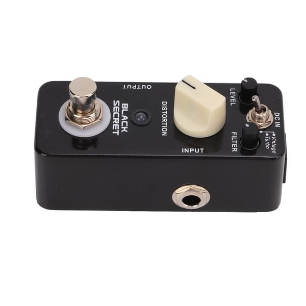 Kitaraefektipoljin Black Secret Classical Distortion True Bypass 2 Tilaa Tarvike