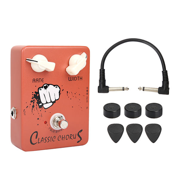 Klassisk Chorus Analog Simulering Elektrisk Gitarr Effekt Enhet Pedal
