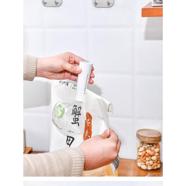 Kök Hushåll Plast Mätsskedar, Risskedar, Plast Mätsskedar För Köksmätningar. Vit. (2PCS)