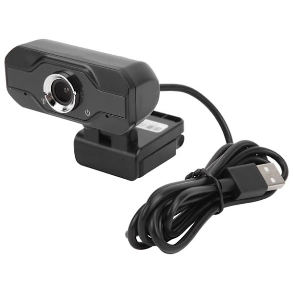 USB-webbkamera HD Mini 1080P datorwebbkamera med mikrofon för videokonferenser