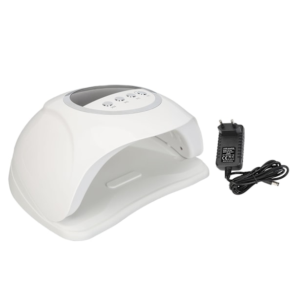 UV-nagellampa med 72 lampchips, avtagbar bas, snabb torkning 10S/30S/60S/99s UV LED-nagellampa för fötter och händer