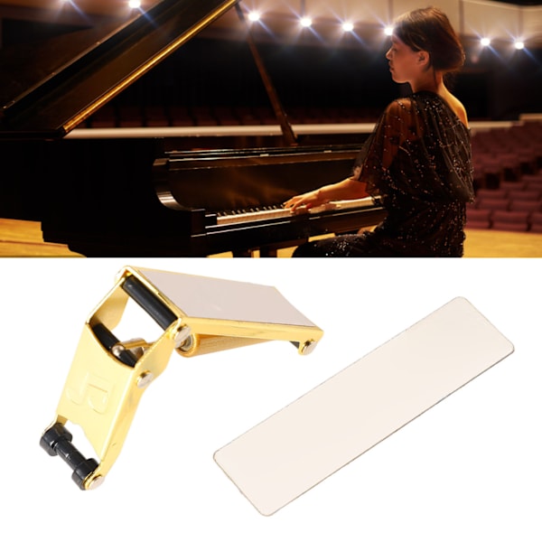 Pianobuffert Fingerskydd Lock Slow Fall Device Stål Piano Descent Control Device