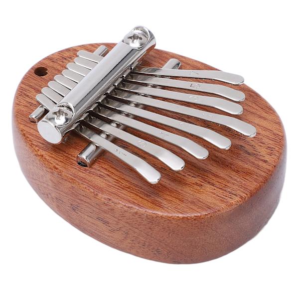 Mini Tommelfingerklaver Massivt Træ Slidstærkt Bærbart Vidunderlige Lyde Kalimba til Børn