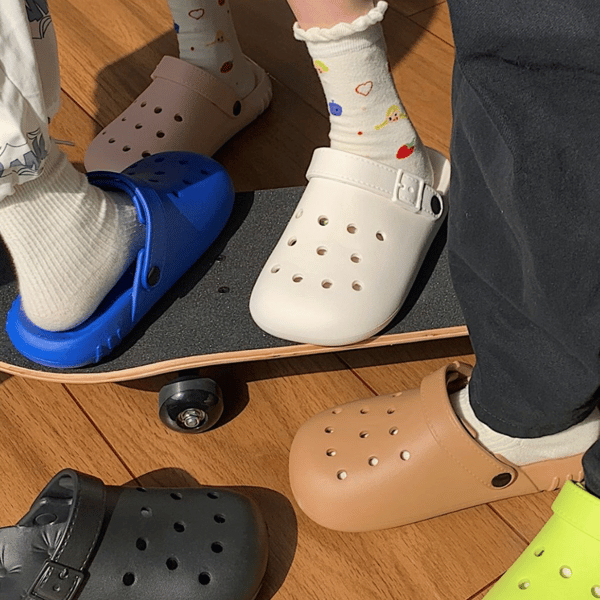 Damträdgårdsträskor Sandaler Tofflor-Brun(38/39 EU)