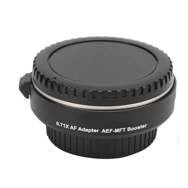 YKEASU AEF‑MFT Booster 0.71X Fokal Reducer Objektivfäste Adapter för Canon EF Objektiv till M4/3