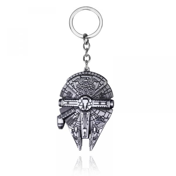 Star Wars Millennium Falcon -avainperä, hopea