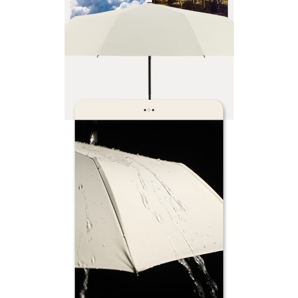 Den nya tiobensfärgmatchande LED automatiska paraplyen gränsöverskridande affärsvinyl solskyddad lamphållare automatisk paraplyreklamparaply