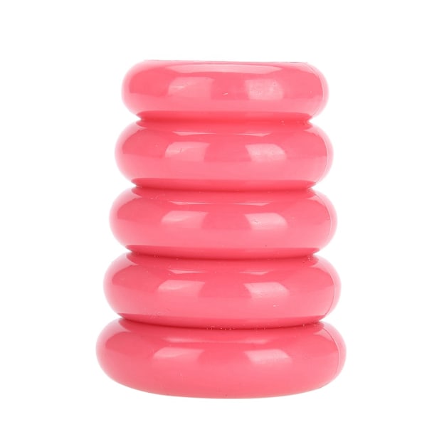 Tom nagellacksförvaringslåda nagelkonstdekoration förvaringsorganisator nagelpennhållare (rosa)