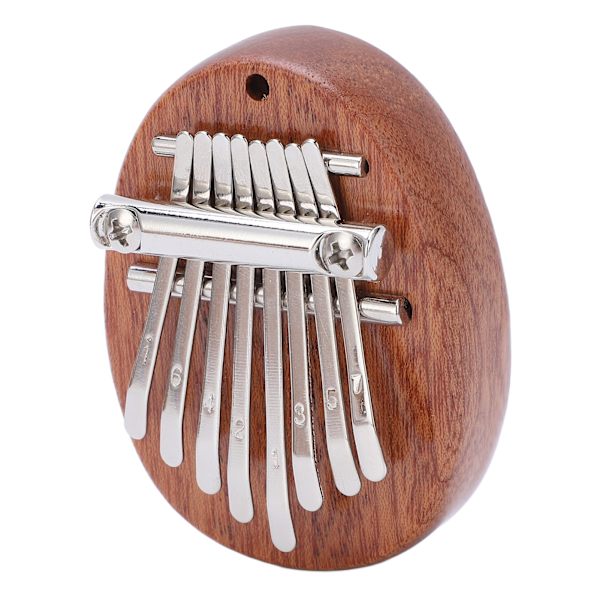 Mini Tommelfingerklaver Massivt Træ Slidstærkt Bærbart Vidunderlige Lyde Kalimba til Børn