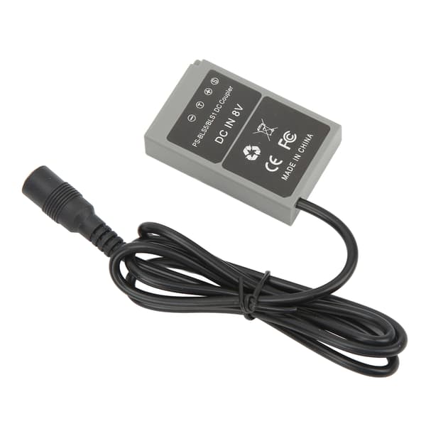 PS BLS5 BLS1 Dummybatteri DC-kobler for Olympus Pen E PL7 E PL5 E PM2 for Stylus 1 1s OM D E M10 E M10 for Mark II III AC100‑240V EU-plugg
