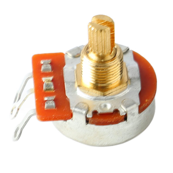 Gitarr Potentiometer Kopparaxel Brusreducering Elektrisk Gitarr Potentiometer