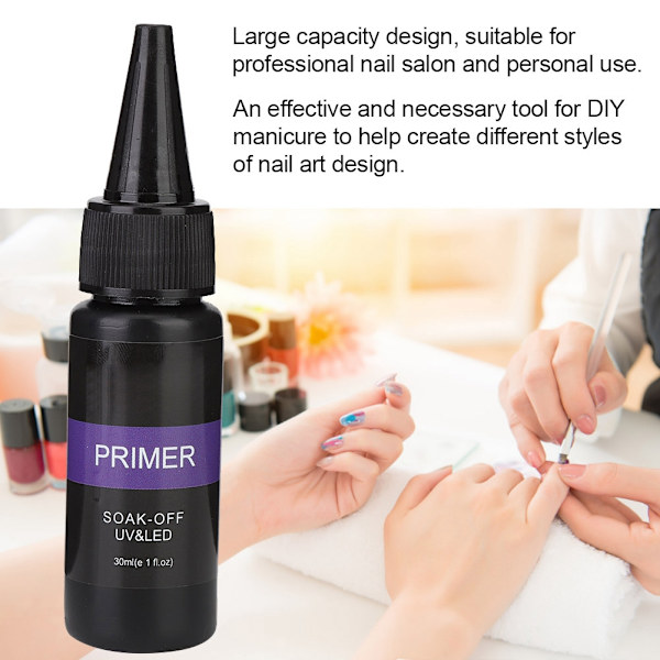30ML Neglekunst Infiltrations Pulver Soak Off UV/LED Lampe Primer Negle Dekoration Manicure Værktøj