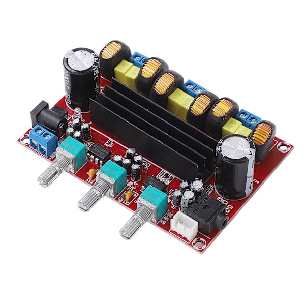 Digital Power Amplifier Board XHM139 TPA3116D2 2x50W+100W 2.1 Kanal Power Amplifier Modul 1224V