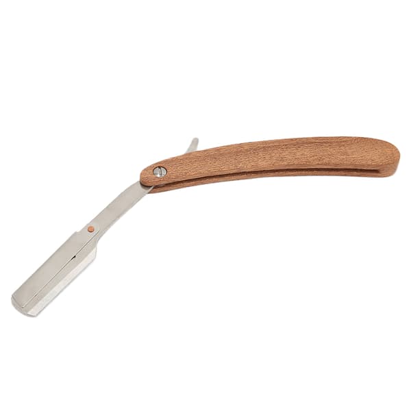 Retro lige barberkniv i rustfrit stål til mænd og kvinder