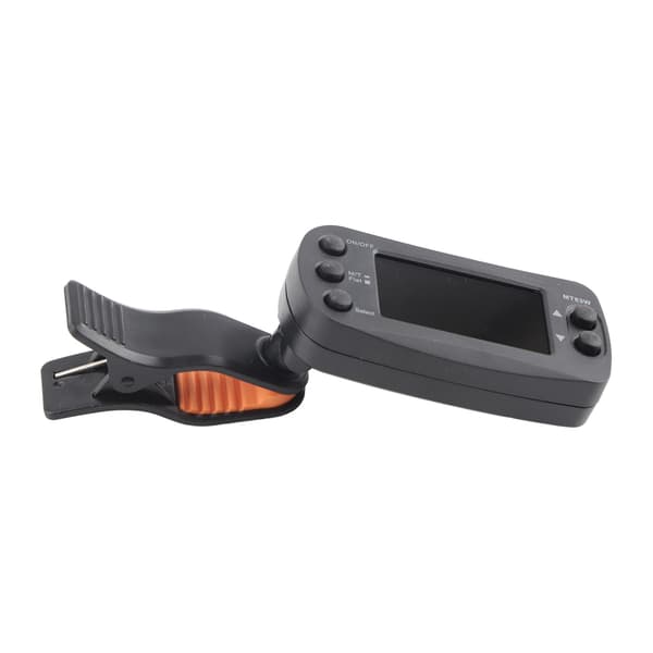 2 i 1 bärbar klämma på LCD digital tuner & metronom för gitarr bas fiol ukulele