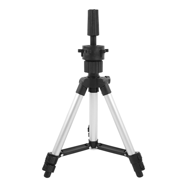 Tripod Perukhuvud Formhållare Stativfäste Aluminiumlegering Falskt Huvud Form StativSilver