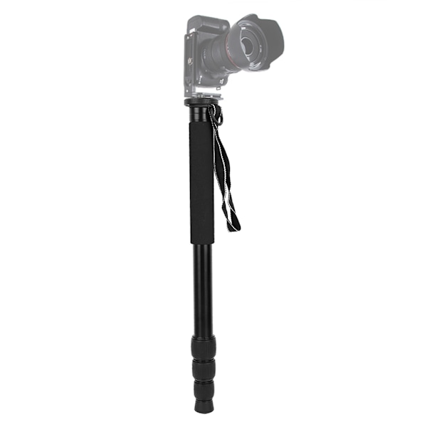 Aluminium Kamera Unipod Monopod Flip Lock 5 Sektioner Basstativ