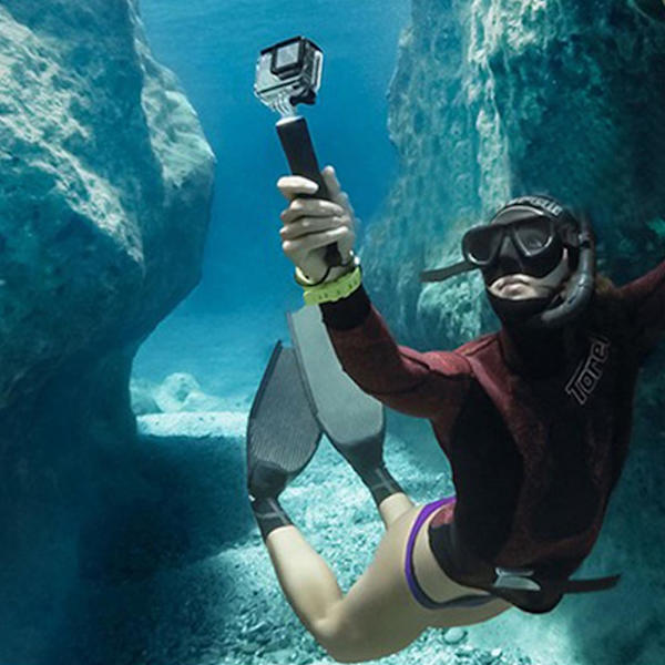 45m Dyk Vattentät Kamera Hus Fodral Skydd för Gopro Hero 3/3+/4