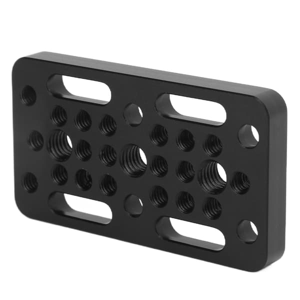 Kameraostplade Quick Release Monteringsplade 1/4in 3/8in Universal Type til Stativhoved Kamera
