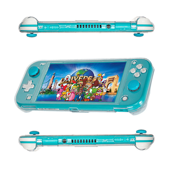 Genomskinligt kristallfodral för Switch Lite, hårt skyddande skal