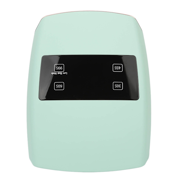 96W Neglelakk Tørketrommel 32stk Lysbrikker 4 Tidsinnstilling LED-skjerm Neglelakk Herdelampe 100‑240V EU-plugg