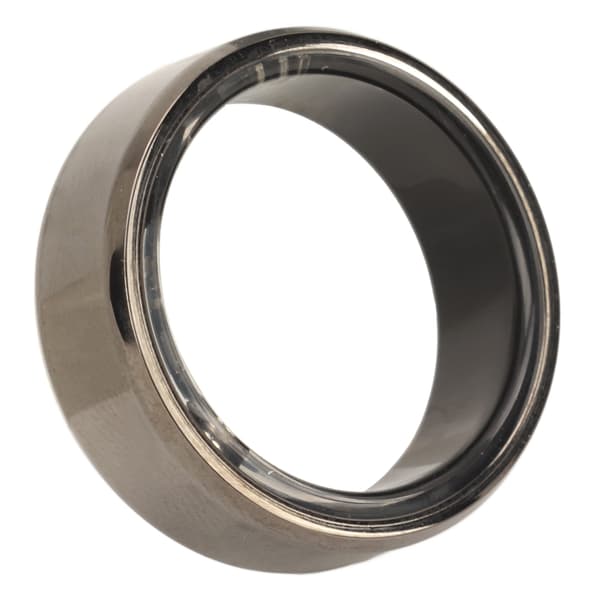 Smart Ring Sundheds-tracker Skridttælling Søvnkvalitetsovervågning IP68 Vandtæt Sundhedsring med Opladningsetui til Android til IOS Sort Størrelse 8