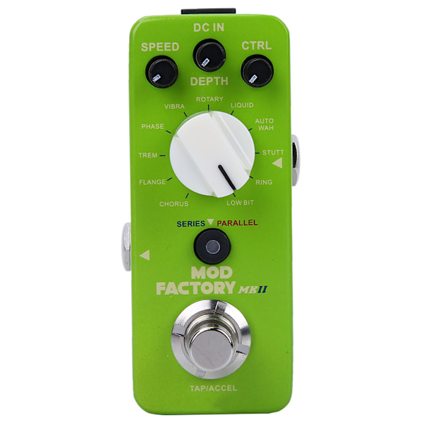 DC 9V/160mA Modulation Guitar Effects Indeholder i Alt 11 Moduler Effekter