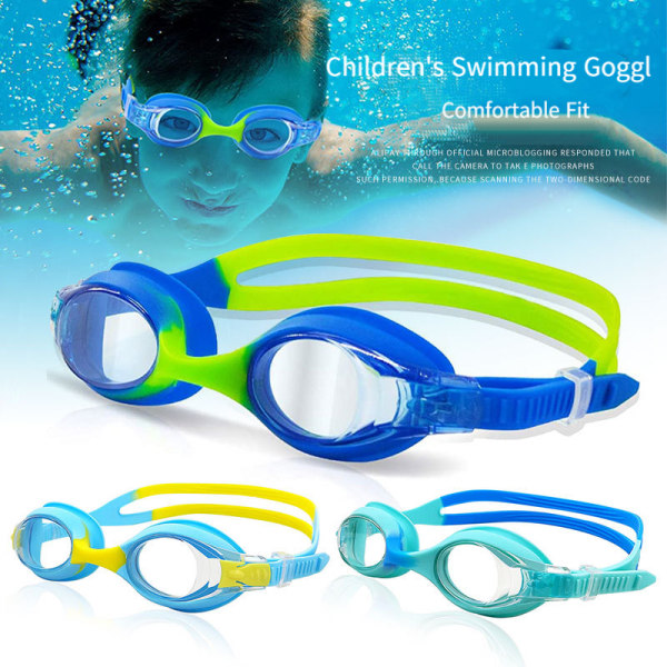 2-pack simglasögon för barn, flickor, pojkar i åldern 3-14 år, anti-dimma 100 % UV-skydd med resväska (rosa och lila)