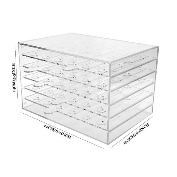 Akryl nagelkonst displayställ magnetisk adsorption nagelspets gelpolering displaybräda hållare