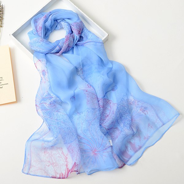 AVEKI Naisten Huivi Kevyt Muodikkaat Huivi Painettu Kukallinen Kuvio Huivi Shawl Wraps, W31