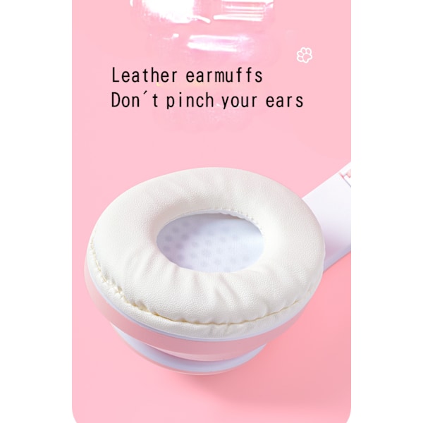 B39 lysende katteører søte katteklør kule headset katteører Bluetooth headset