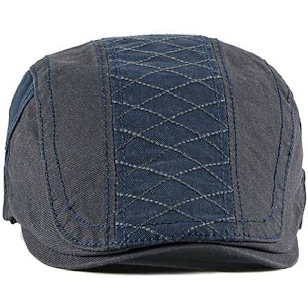 2 Pak Mænds Bomuld Flad Kasket Ivy Gatsby Newsboy Hat, Grøn