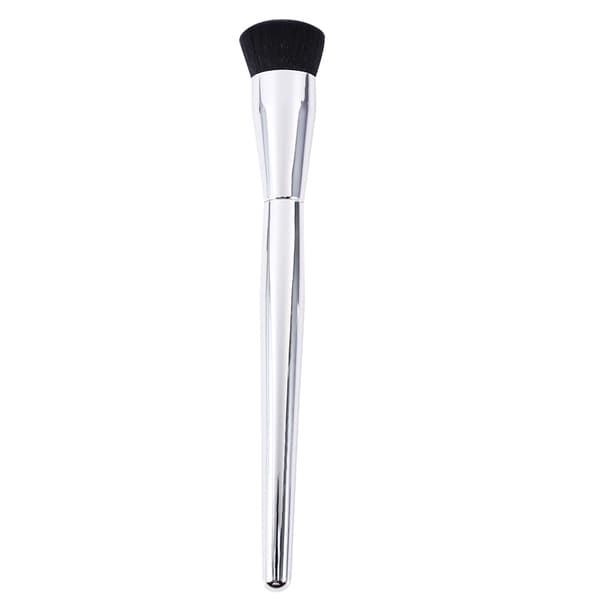 3 stk. Sølv Ansiktskontur Kosmetikk Foundation Pudder Blush Koster Makeup Verktøysett