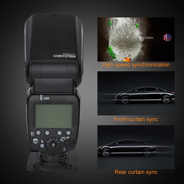 iTTL Master Flash HSS Speedlite 1/8000s GN60 valokuvaustarvike Nikonille